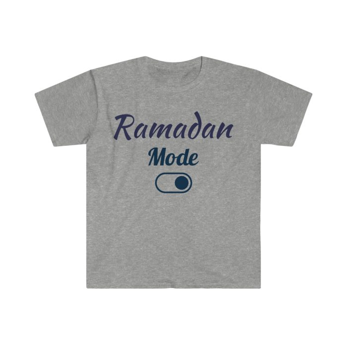 Stay Stylish and Comfortable with our Unisex Ramadan Mode On T-Shirt - Image 5